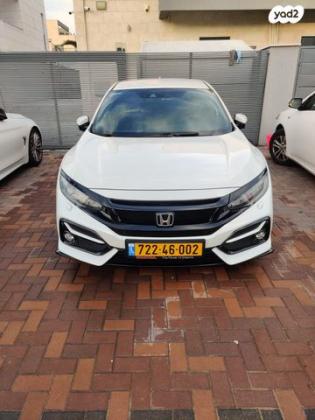 הונדה סיוויק האצ'בק החדשה Sport אוט' 1.5 (182 כ"ס) בנזין 2022 למכירה ברמלה