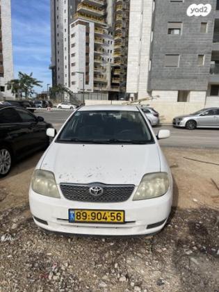 טויוטה קורולה GLI אוט' 1.6 (110 כ''ס) בנזין 2004 למכירה בקרית מלאכי