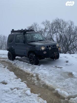 סוזוקי ג'ימני 4X4 JLX-L אוט' 1.3 (85 כ''ס) בנזין 2007 למכירה בגן יבנה