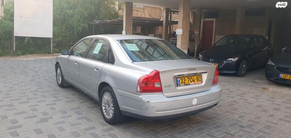 וולוו S80 T אוט' 2.0 (180 כ''ס) בנזין 2006 למכירה בהרצליה