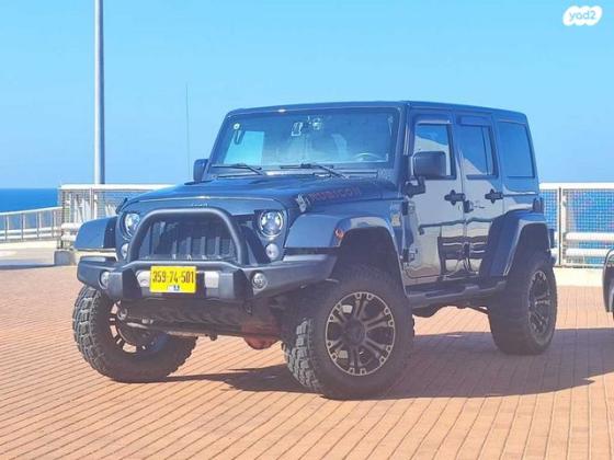 ג'יפ / Jeep רנגלר ארוך 4X4 Rubicon אוט' 3.6 (280 כ''ס) בנזין 2018 למכירה בחיפה