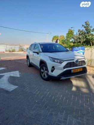 טויוטה RAV4 הייבריד E-xperience הייבריד 5 דל' אוט' 2.5 (178 כ''ס) בנזין 2019 למכירה בפתח תקווה