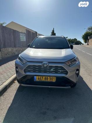 טויוטה RAV4 הייבריד E-motion Sky הייבריד אוט' 2.5 (178 כ''ס) בנזין 2019 למכירה בהוד השרון