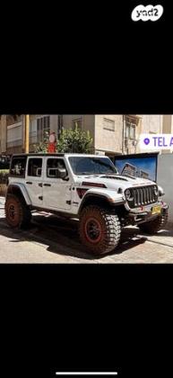 ג'יפ / Jeep רנגלר ארוך 4X4 Rubicon אוט' בנזין 4 דל' 2.0 (270 כ''ס) בנזין 2021 למכירה בתל אביב יפו