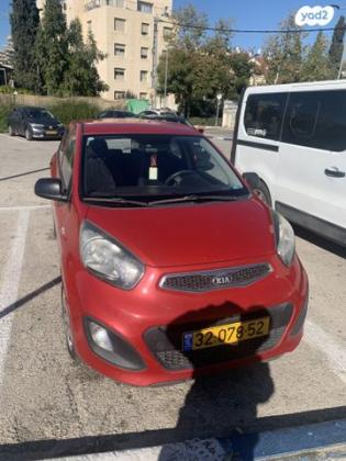 קיה פיקנטו EX ידני 1.0 (69 כ''ס) בנזין 2013 למכירה בירושלים