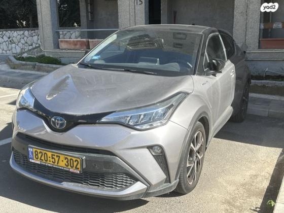 טויוטה C-HR Chic הייבריד אוט' 1.8 (98 כ"ס) בנזין 2022 למכירה בירושלים