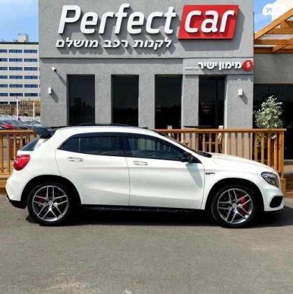 מרצדס GLA 4X4 GLA45 4MATIC AMG אוט' 2.0 (360 כ''ס) בנזין 2015 למכירה בפתח תקווה