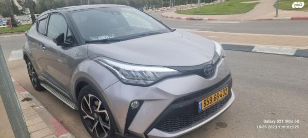 טויוטה C-HR Chic הייבריד אוט' 1.8 (98 כ"ס) בנזין 2021 למכירה בדימונה