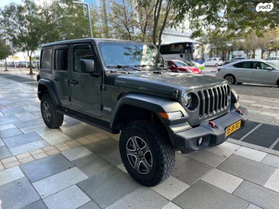 ג'יפ / Jeep רנגלר ארוך 4X4 Sport S אוט' 2.0 (270 כ''ס) בנזין 2020 למכירה בחולון