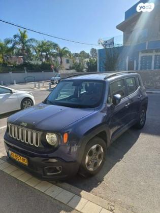 ג'יפ / Jeep רנגייד Longitude אוט' 1.4 (140 כ"ס) בנזין 2017 למכירה בחיפה