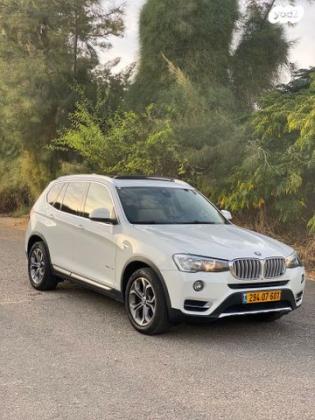 ב.מ.וו X3 4X4 XDRIVE20I X-Line אוט' 2.0 (184 כ''ס) בנזין 2017 למכירה בנס ציונה