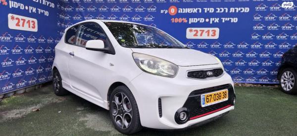 קיה פיקנטו Sport אוט' 3 דל' 1.2 (85 כ''ס) בנזין 2016 למכירה בנתניה