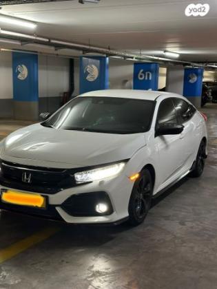 הונדה סיוויק האצ'בק החדשה Sport אוט' 1.5 (182 כ"ס) בנזין 2017 למכירה בחולון