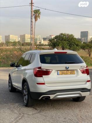 ב.מ.וו X3 4X4 XDRIVE20I X-Line אוט' 2.0 (184 כ''ס) בנזין 2017 למכירה בנס ציונה