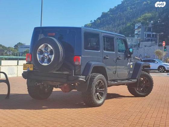 ג'יפ / Jeep רנגלר ארוך 4X4 Rubicon אוט' 3.6 (280 כ''ס) בנזין 2018 למכירה בחיפה