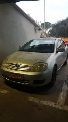 טויוטה קורולה GLI אוט' 1.6 (110 כ''ס) בנזין 2007 למכירה בירושלים