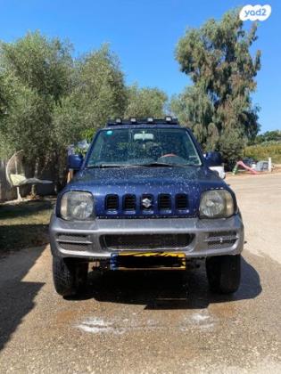 סוזוקי ג'ימני 4X4 JLX-J אוט' 1.3 (85 כ''ס) בנזין 2008 למכירה בכפר נטר