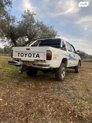 טויוטה היילקס 4X4 4X4 SR דאבל קבינה ידני דיזל 2.5 (102 כ''ס) דיזל 2003 למכירה בדייר אל אסד