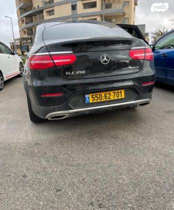 מרצדס GLC-Class קופה 4X4 GLC250 4MATIC Coupe AMG אוט' 2.0 (211 כ''ס) בנזין 2018 למכירה בירושלים