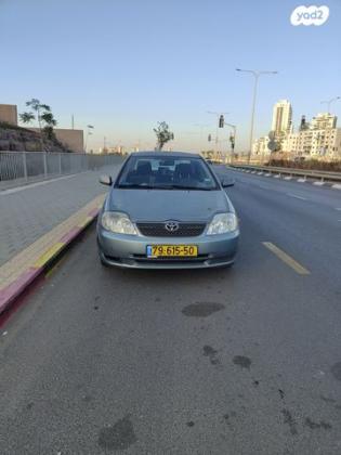 טויוטה קורולה GLI אוט' 1.6 (110 כ''ס) בנזין 2003 למכירה בגדרה