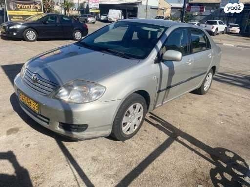 טויוטה קורולה Sun אוט' 1.6 (110 כ''ס) בנזין 2005 למכירה ברחובות