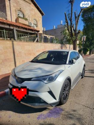 טויוטה C-HR Lounge הייבריד אוט' 1.8 (98 כ''ס) בנזין 2017 למכירה בירושלים