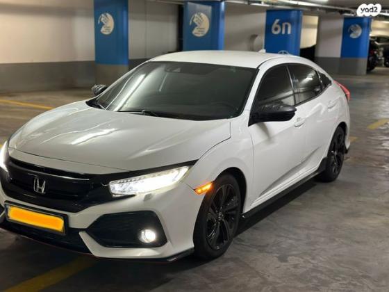 הונדה סיוויק האצ'בק החדשה Sport אוט' 1.5 (182 כ"ס) בנזין 2017 למכירה בחולון