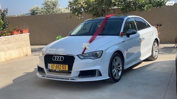 אאודי A3 Luxury סדאן אוט' 1.4 (125 כ''ס) בנזין 2015 למכירה במגאר