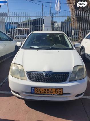 טויוטה קורולה GLI אוט' 1.6 (110 כ''ס) בנזין 2004 למכירה בקרית מלאכי