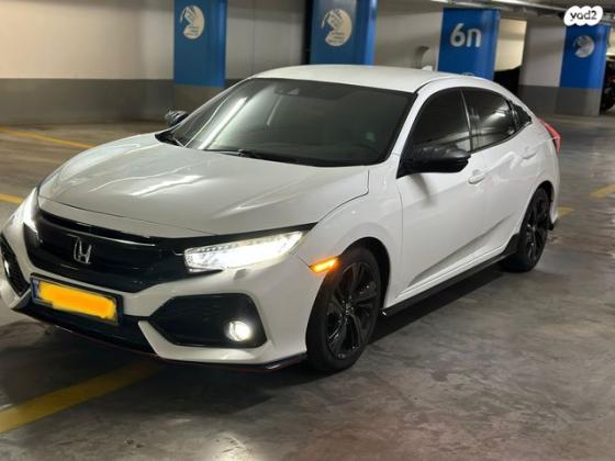 הונדה סיוויק האצ'בק החדשה Sport אוט' 1.5 (182 כ"ס) בנזין 2017 למכירה בחולון