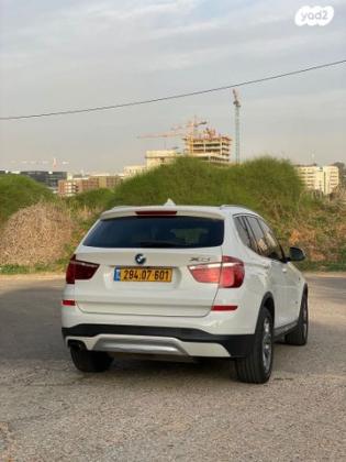 ב.מ.וו X3 4X4 XDRIVE20I X-Line אוט' 2.0 (184 כ''ס) בנזין 2017 למכירה בנס ציונה