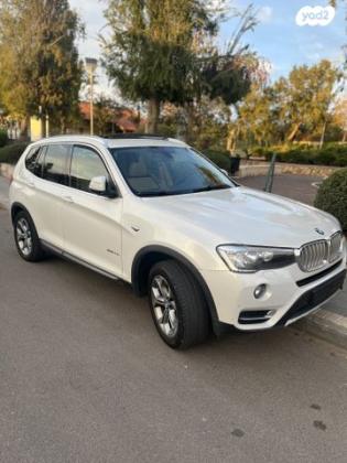 ב.מ.וו X3 4X4 XDRIVE20D X-Line אוט' דיזל 2.0 (190 כ''ס) דיזל 2015 למכירה בטבריה