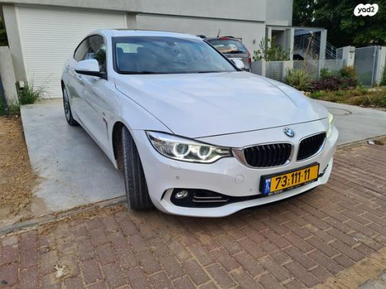 ב.מ.וו סדרה 4 428I Luxury גראן קופה אוט' 2.0 (245 כ''ס) בנזין 2014 למכירה בכפר סבא