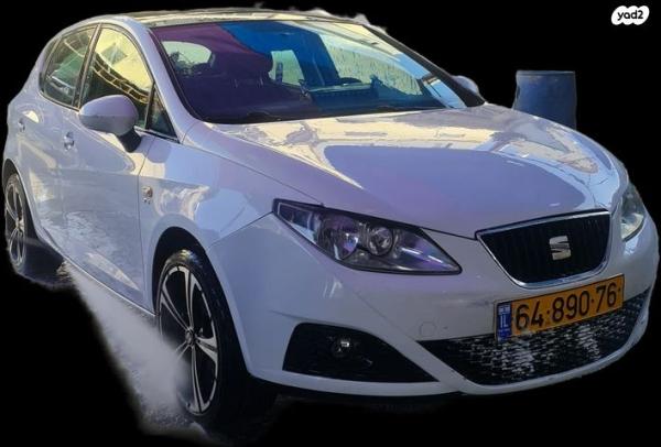 סיאט איביזה Sport ידני 5 דל' 1.2 (105 כ''ס) בנזין 2012 למכירה במודיעין עילית