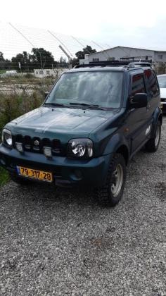 סוזוקי ג'ימני 4X4 JLX אוט' 1.3 (82 כ''ס) בנזין 2001 למכירה באשקלון