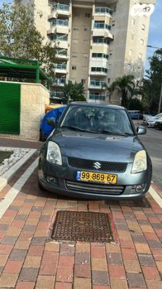 סוזוקי סוויפט GLX אוט' 1.5 (101 כ''ס) בנזין 2008 למכירה בקרית מוצקין