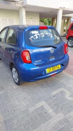 ניסאן מיקרה Visia ידני 1.2 (80 כ''ס) בנזין 2014 למכירה ברחובות