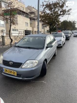 טויוטה קורולה GLI אוט' 1.6 (110 כ''ס) בנזין 2003 למכירה בבית שמש