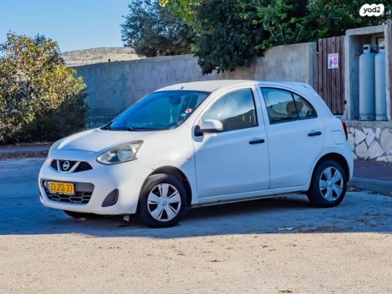 ניסאן מיקרה Visia ידני 1.2 (80 כ''ס) בנזין 2015 למכירה בנעלה