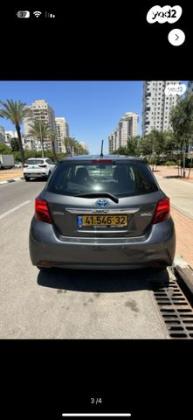 טויוטה יאריס הייבריד Hybrid אוט' 1.5 (74 כ''ס) בנזין 2015 למכירה באשדוד