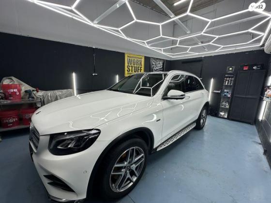 מרצדס GLC 4X4 GLC350E AMG Plus הייבריד אוט' 2.0 (211 כ''ס) היברידי חשמל / בנזין 2018 למכירה בפתח תקווה