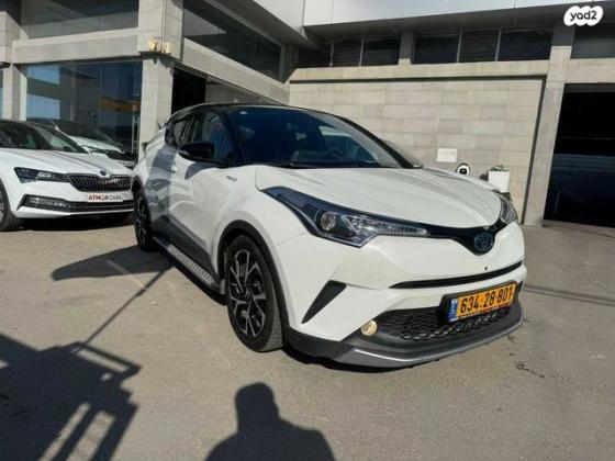 טויוטה C-HR Style P הייבריד אוט' 1.8 (98 כ''ס) בנזין 2019 למכירה באשדוד