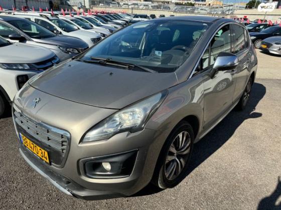 פיג'ו 3008 Premium PK אוט' 1.6 (165 כ"ס) בנזין 2016 למכירה בראשון לציון