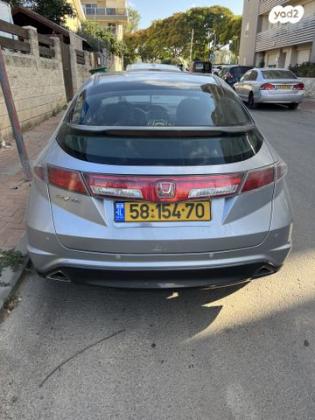 הונדה סיוויק האצ'בק החדשה Sport אוט' 1.8 (140 כ''ס) בנזין 2009 למכירה בזכרון יעקב