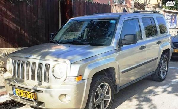 ג'יפ / Jeep פטריוט 4X4 Sport אוט' 2.4 (170 כ''ס) בנזין 2009 למכירה בקרני שומרון