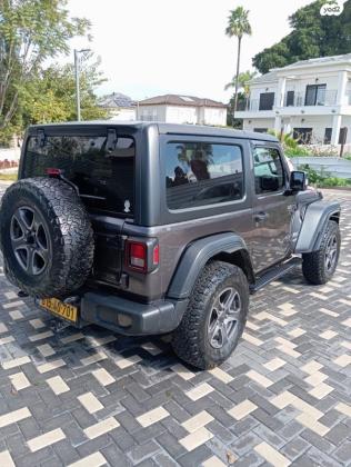 ג'יפ / Jeep רנגלר קצר 4X4 Sport אוט' 2.0 (272 כ''ס) בנזין 2019 למכירה בחיפה