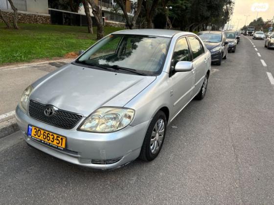 טויוטה קורולה GLI אוט' 1.6 (110 כ''ס) בנזין 2004 למכירה בתל אביב יפו