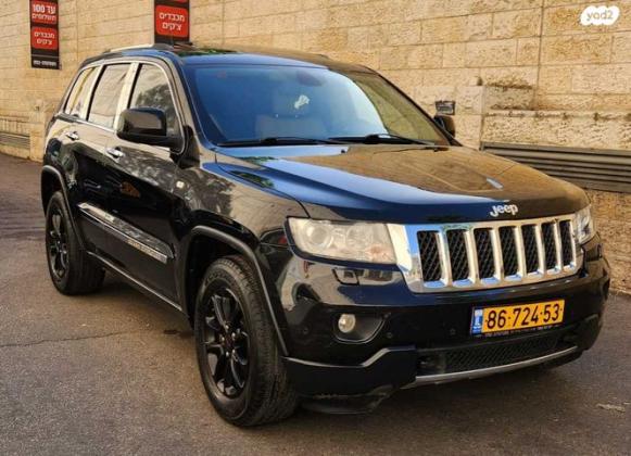 ג'יפ / Jeep גרנד צ'ירוקי 4X4 Limited אוט' 3.6 (282 כ''ס) בנזין 2013 למכירה בירושלים