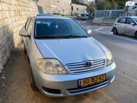 טויוטה קורולה Sun אוט' 1.6 (110 כ''ס) בנזין 2007 למכירה בבית שמש