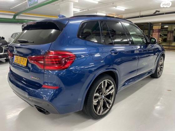 ב.מ.וו X3 4X4 M40I Exclusive אוט' 3.0 (360 כ''ס) בנזין 2018 למכירה בהרצליה